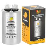 Capacitor for Air Conditioner 20 uf MFD 370 or 440 Volt VAC, Multi-Purpose Round Capacitor-5 Year Warranty