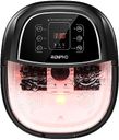 RENPHO Foot Spa Bath Massager, Motorized Massage, Fast Heating, and Powerful Bubble Jets, Automatic Shiatsu Massaging Rollers, Pedicure for Tired Feet