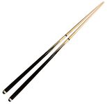 JX Pool Cues New 58 Inch Billiard Cue Sticks 13mm Glue-on Tips Hardwood Wooden Cues Set of 2