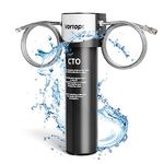 Vortopt Under Sink Water Filter System -NSF/ANSI 42 Certified Water Purifier, 19000 Galloons Large Flow Flux, Reduces PFAS, PFOA/PFOS, Chlorine, Bad Odors, Direct Connect to Kitchen Faucet, Q5-C2