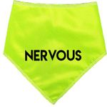 Spoilt Rotten Pets S3 Hi Viz Nervous Dog Bandana For Dogs & Cats (S3 Medium Dogs, Labs, Staffies & Springers)