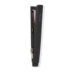 L'ANGE HAIR Le Titane 1” Titanium Flat Iron Hair Straightener and Curler 2 in 1 | Best Curling Flat Iron for All Hair Types | Dual Voltage Flat Iron for Travel | Hair Straightening Irons | Black