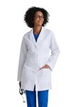 Barco Grey's Anatomy 4481 34" Women's Lab Coat White XL