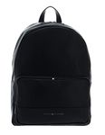 Tommy Hilfiger Men TH Essential Backpack for Laptop, Black (Black), One Size