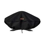 JIESUO bbq cover for weber q series grill, grill cover for weber q1200, q1000 and q100 series portable grill cover