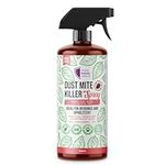 Dust Mite Killer Spray 200ml - Non-Staining, Quick Action with Natural Essential Oils, Safe for Family & Pets, Eliminates & Prevents Mites, Eco-Friendly Formula