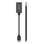 AC Infinity RJ11/12 to UIS Port Type Adapter Dongle, Conversion Cable Cord with Extension Cable for RJ11 RJ12 Grow Lights with PWM & 0-10V Current Sourcing Dimming, Black