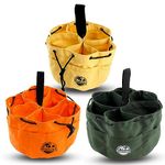 Graintex GB2845 3 Pcs Canvas Grab Bag Set