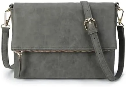 Gladdon Crossbody bags for Women Grey Crossbody Purse Shoulder Bag Grey