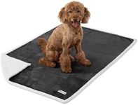 PetAmi WATERPROOF Dog Blanket for Medium Large Dog, Pet Puppy Blanket Couch Cover Protection, Sherpa Fleece Cat Blanket, Sofa Bed Furniture Protector Reversible Soft Plush Washable, 60x40 Charcoal