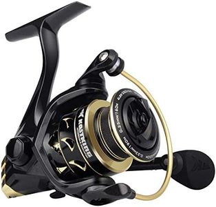 KastKing Valiant Eagle Spinning Reels, Black Gold Fishing Reel, Size 3000