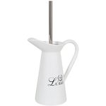 Biscottini - Porcelain toilet brush 40x14x22 cm - Toilet accessories Le Bain Paris" - Toilet decoration - Bath accessories