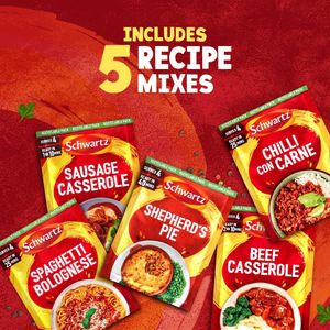 Schwartz Family Favourites Recipe Mix 5-Pack – Assorted Flavours