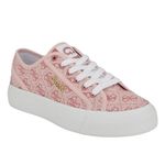 GUESS Women's Jelexa Sneaker, Light Pink 680, 6 UK