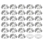 PATIKIL M6 Finish Countersunk Washer, 30pcs 16mm Dia. 3.5mm Tall Solid 304 Stainless Steel CNC Finish Cup Washer Screw Head Gasket for Industrial Construction