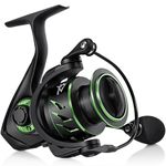 Piscifun Viper X Spinning Reel - 6.2:1 High Speed Spinning Fishing Reel, 10+1BB, Lightweight Ultra Smooth Fishing Reel, Carbon Fiber 22 LB Max Drag, Size 2000