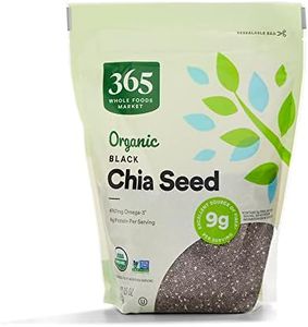 365 by Whole Foods Market, Organic Black Chia Seeds, 15 Ounce