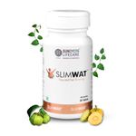 Sundyota Lifecare SLIMWAT - Natural Weight Management Supplement with Lowat & Merastin – For Men & Women - 60 Veg Tablets