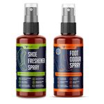 Shoe Freshener Spray & Foot Freshener Spray Bundle