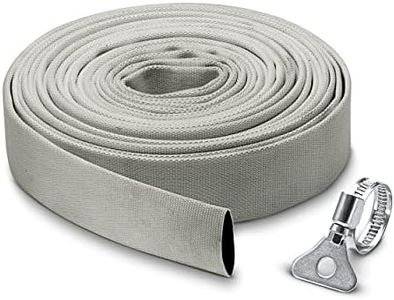 Karcher Fabric Hose Set, 10 Meter Length Off-white (L x B x H) 10 m x 260 mm x 55 mm