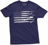 Men's Hunting Fishing Shirt USA Fla