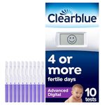 Clearblue Advanced Digital Ovulation Tests Kit, 1 Digital Holder And 10 Ovulation Tests