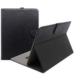 ProCase 9"-10.1" Inch Universal Tablet Case Cover, Folio Stand Case for 9" 9.7" 10" 10.1" Tablet, Acer Dragon Touch NeuTab iRulu Toshiba RCA iView Dell HP -Black