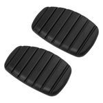 Aeipou 2 PCS Brake Pedal Covers Car Clutch Rubber Pad Manual Cover for Renault Trafic Clio Vauxhall Vivaro Megane Kangoo Laguna Opel Modus Primastar Espace 7700416724 4653100QAC 91159860