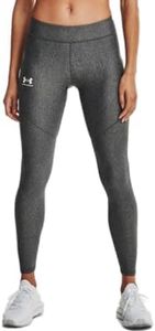 Under Armour Women's HeatGear Full Leggings, Carbon Heather-white, X-Small