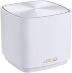 ASUS ZenWiFi XD5 (1pk White) AX3000 Dual Band Mesh Wi-Fi 6 System Single Unit GB LAN GB WAN 160MHz Bandwidth AiMesh AiProtection White - 90IG0750-MO3B60