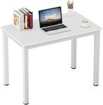 Need Small Desk - 31.5 Inch Writing Table for Narrow Spaces,Sturdy and Heavy Duty Study Workstation for Laptop-Easy Assembly Homework Desks