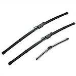 3 Wipers Automotive Replacement Windshield Wiper Blades for Ford Escape 2013-2019,Kuga 2012-2018, Mondeo 2015-2019,Fusion 2013-2017,Size 28"+28"+11"Front and Rear Windshield Wipers (Pack Of 3)