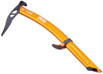 PETZL Unisex_Adult gullyice Ice Axe, Orange, 45 cm