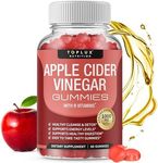 Toplux Apple Cider Vinegar Gummies - 1000mg ACV with B12, Beet Root, Pomegranate for Immune System, Detox & Cleanse, Gummy Alternative to Apple Cider Vinegar Capsules, for Men Women, 60 Gummies