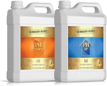 Humboldts Secret pH Up and pH Down Control Kit | Liquid pH Plant Balancer for Soil Gardening & Hydroponics Growing System | Optimal Nutrient Uptake for All Plants (2.5 Gallon)
