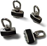 Generic Can Am Lin Q Compatible Tie Down Anchors. Stainless Steel Eyelets Set of Four Anchors. Made in USA, CA-3002 E4