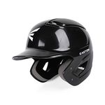 Easton Alpha Batting Helmet | Baseball Softball | Medium/Large | Black | 2020 | Dual-Density Impact Absorption Foam | High Impact Resistant ABS Shell | Moisture Wicking BioDRI Liner | Removable E