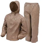 Frogg Toggs Men's Ultra Lite Rain Suit, Khaki, XX-Large