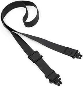 HUNTPAL 2 Point Gun Sling Rifle Sling Shotgun Sling with Swivels, Universal 1.22" Wide Tube Quick Adjustable Length Gun Shoulder Strap for Hunting Shooting Outdoors