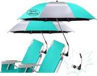 NBtoUS 2 PACK Beach Umbrella with U