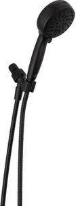 Delta Faucet ProClean Matte Black Shower Head with Handheld, Showerhead with High Pressure Spray, Handheld Shower Head, 6 Spray Settings, Matte Black 75740BL