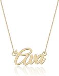 PiscesJD Personalized Name Necklace