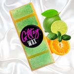 Lime Basil & Mandarin Scented Wax Melts Snap Bar – 50g Handmade, Highly Scented, Long-Lasting Soy Wax, Fresh & Citrus Fragrance for Home