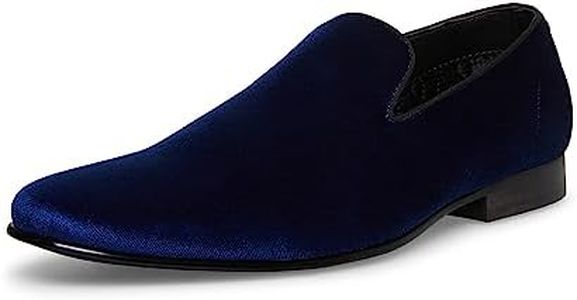 Steve Madden Men's Laight Slip-On Loafer, Blue Velvet, 12 US