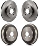 Front Rear Disc Brake Rotors Drums 