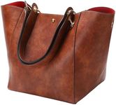 sqlp Large Work Tote Bag for Women Leather Designer Purses and Handbags Big bucket bags Ladies Travel Shoulder Purse