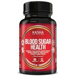 KASHA Nutrition Blood Sugar Health with Berberine HCL 250mg, Ceylon Cinnamon 250mg, Chromium 100mcg and Bioperine 5mg per capsule - Proudly Canadian | Non-GMO, Vegan, Gluten Free, Soy Free | Carefully Formulated Blend. Vegetarian. 60 Capsules. 30 Day Supply.