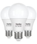 Vanke E27 Screw LED Bulb, Warm White 2700K, 60 Watts Equivalent, 9W ES Bulbs, Screw in Light Bulb, 806 Lumen, Non-Dimmable, Pack of 3