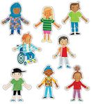 Carson Dellosa All Are Welcome 36-Piece Student Diversity Cutouts, 36 Diverse Students Cutouts for Bulletin Board and Diverse Classroom Décor, Inclusive Cutouts for Classroom