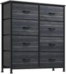 YITAHOME Dresser with 8 Drawers - Fabric Storage Tower, Organizer Unit for Bedroom, Hallway, Closets - Sturdy Steel Frame, Wooden Top & Easy Pull Fabric Bins